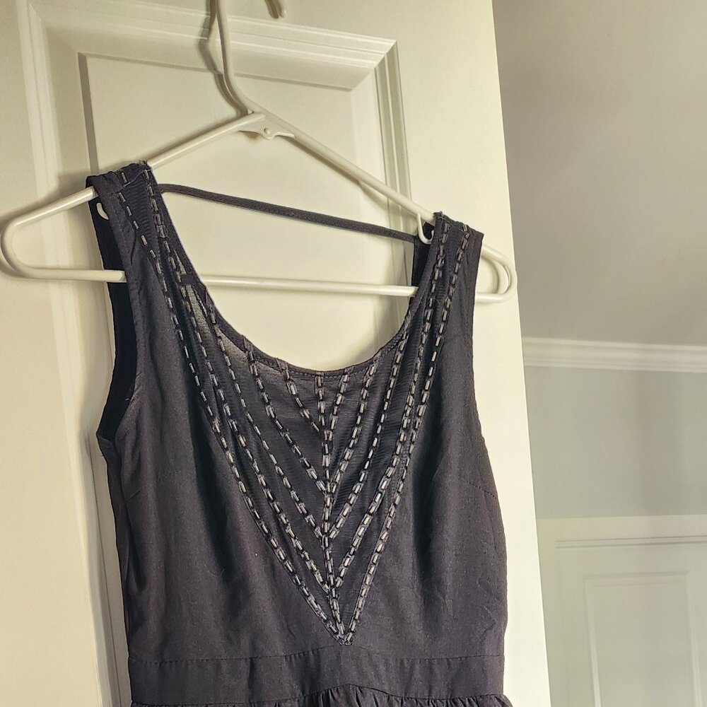 Modcloth Black Embellished Dress - Size S